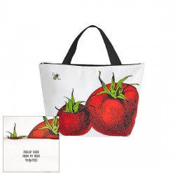 Thermal Lunch Tote- Tomato