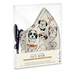 Fabric Face Mask - Puppy Portrait