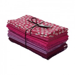 Fabric Bundle (1m X 10 pcs) - PINK