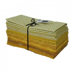 Fabric Bundle (1m X 10 pcs) - YELLOW
