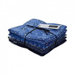 FQ Fabric Bundle (10 pcs) - BLUE